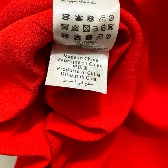 3.1 Phillip Lim - Women's Poppy Bubble-Hem Red Sleeveless Mini Dress NWT - Picture 13 of 14